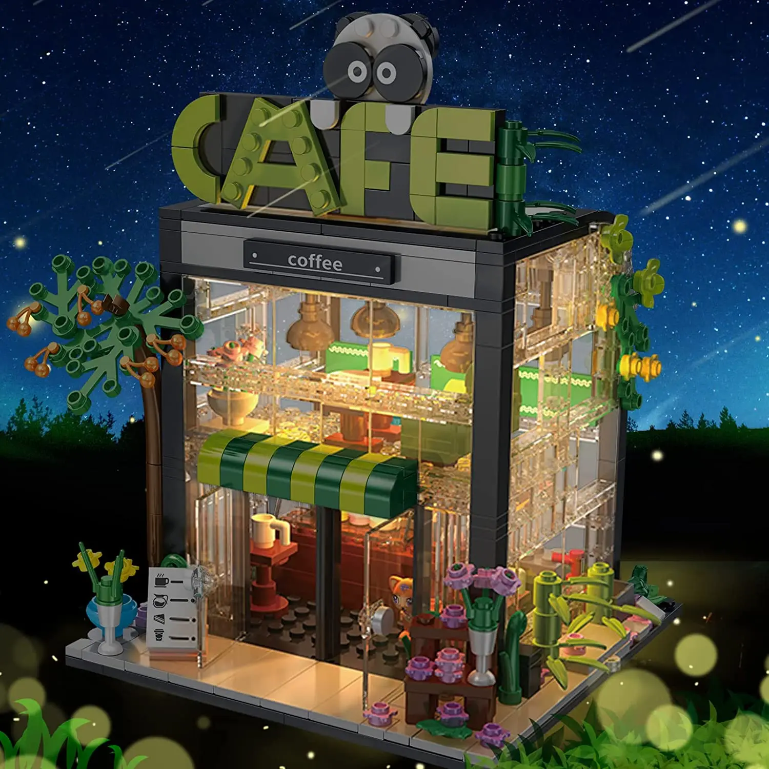 Kids Toys Store - Building Blocks Creative Flower Bouquet Store