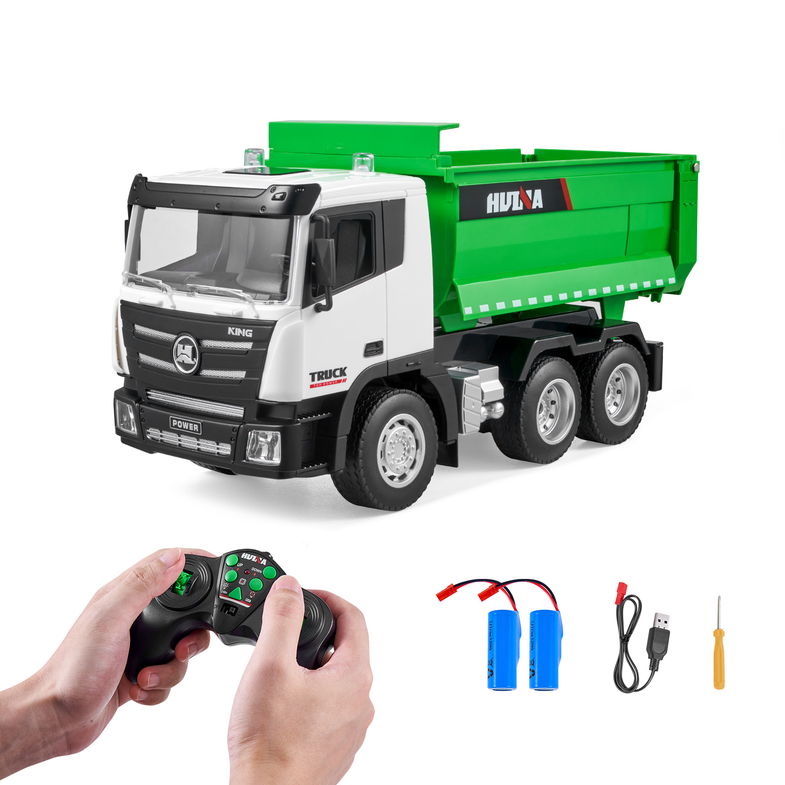 Kids Toys Channel - SucceBuy RC Dump Truck 9-Channel Remote