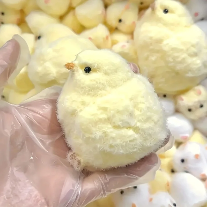 Kids Toys Yellow - 1Pc Yellow Chick Squishy Squeeze Toy