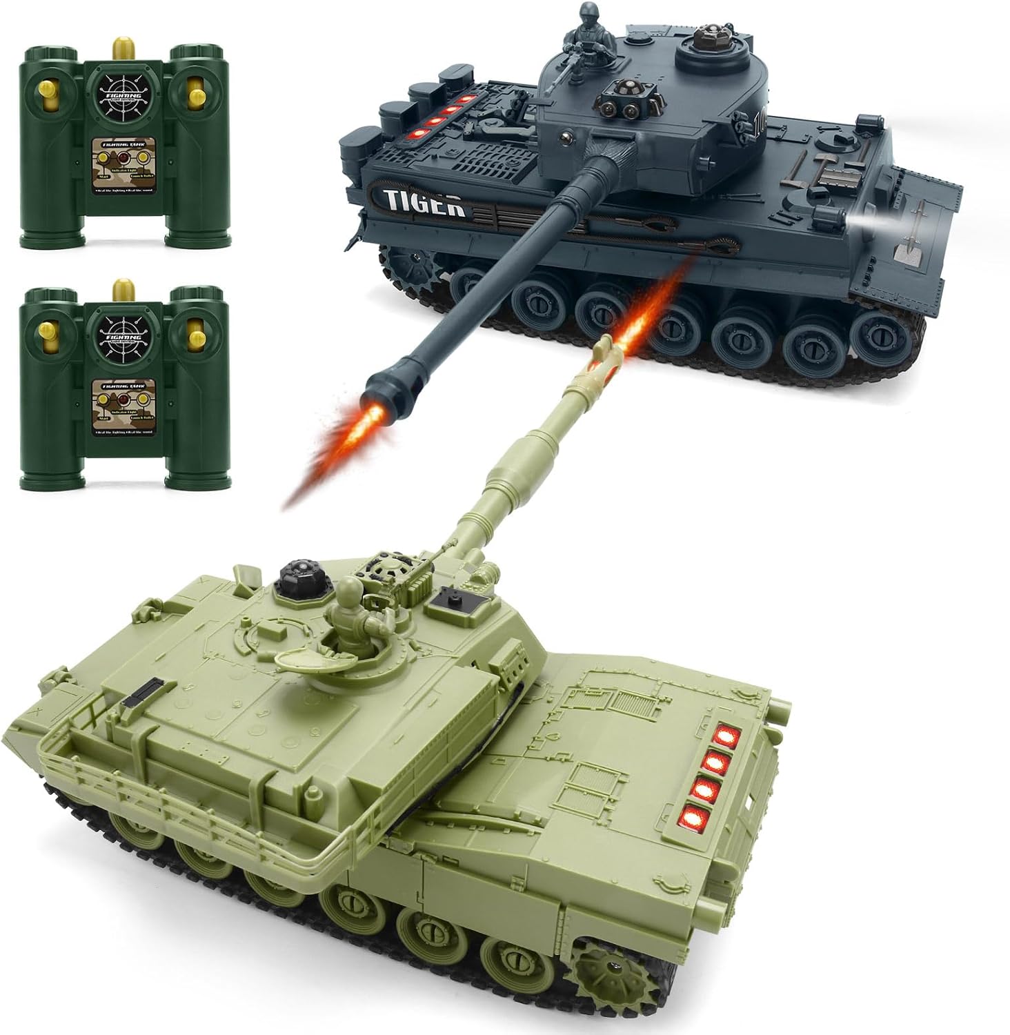 Kids Toys Channel - 1/28 Scale Remote Control Battle Tank