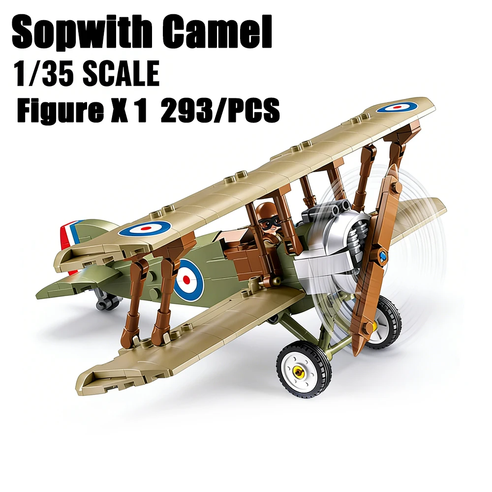 Military WW1 UK F. 1 Biplane S - огляд і ціна Kids Toys Uk