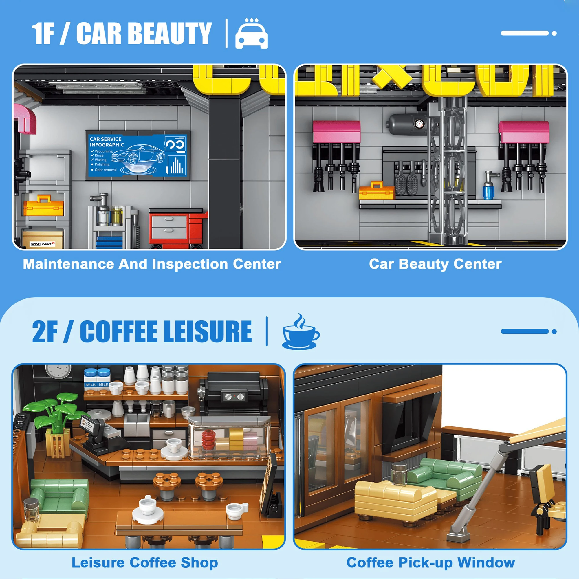 Coffee Auto Repair Shop Coffee - огляд і ціна Kids Toys Store