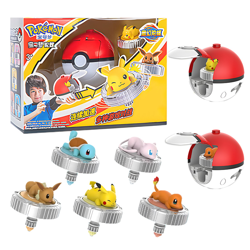Pokemon spinning top ball toy  - огляд і ціна Spin Top Gyro Toy