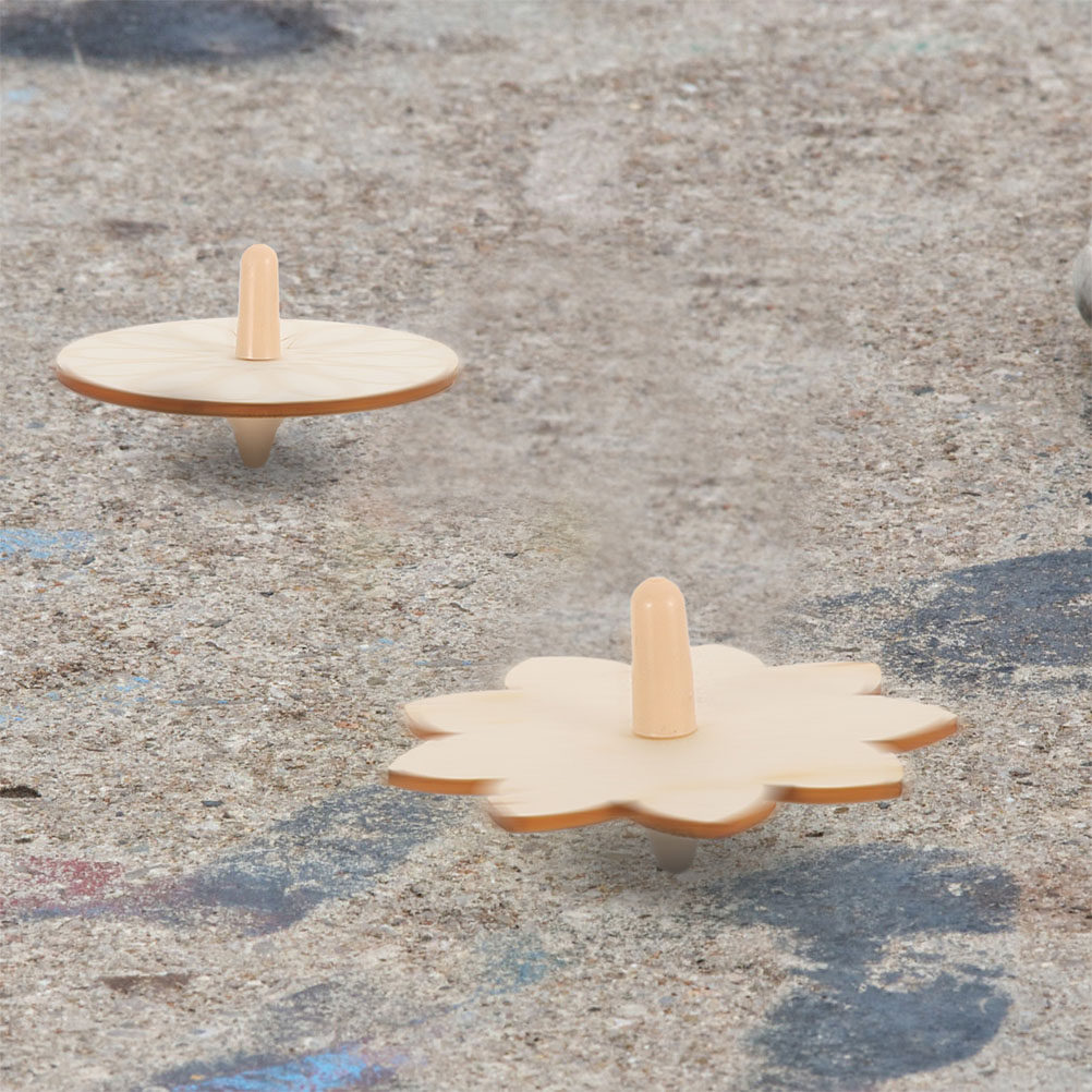 24Pcs Wooden Gyro Unfinished D - огляд і ціна Spin Top Gyro Toy