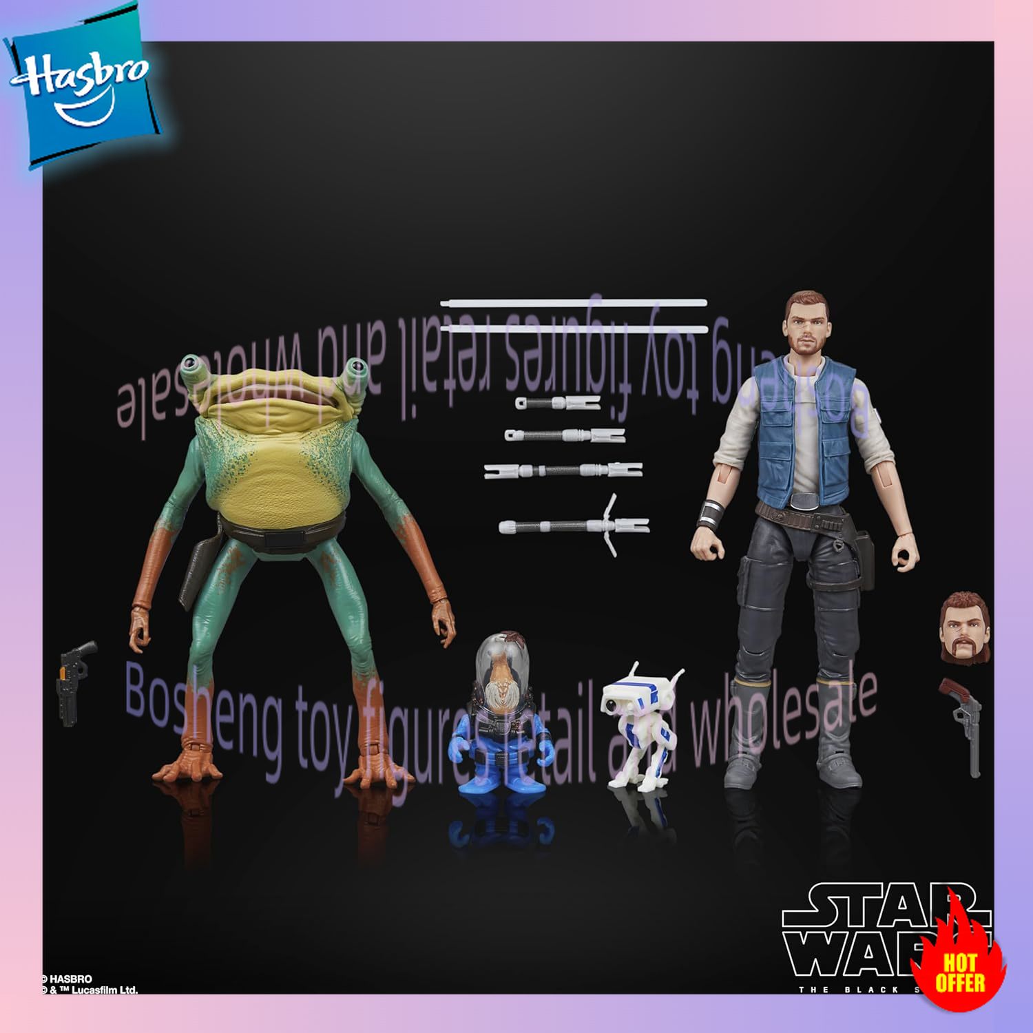 Genuine Star Wars 6-Inch Cal K - огляд і ціна Kids Toys Bd