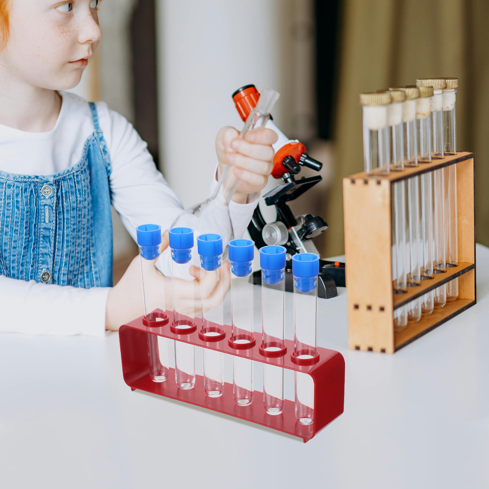 1Set Science Test Tube Clear P - огляд і ціна Science Experiment Kit