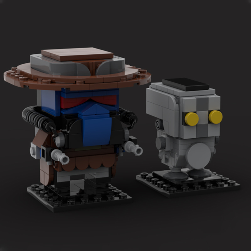 335pcs MOC Cad Bane Todo Brick - огляд і ціна Kids Toys Cad Block