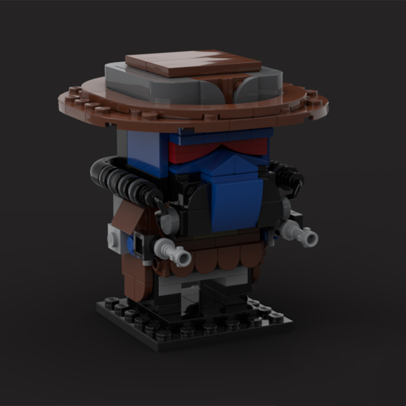 335pcs MOC Cad Bane Todo Brick - огляд і ціна Kids Toys Cad Block