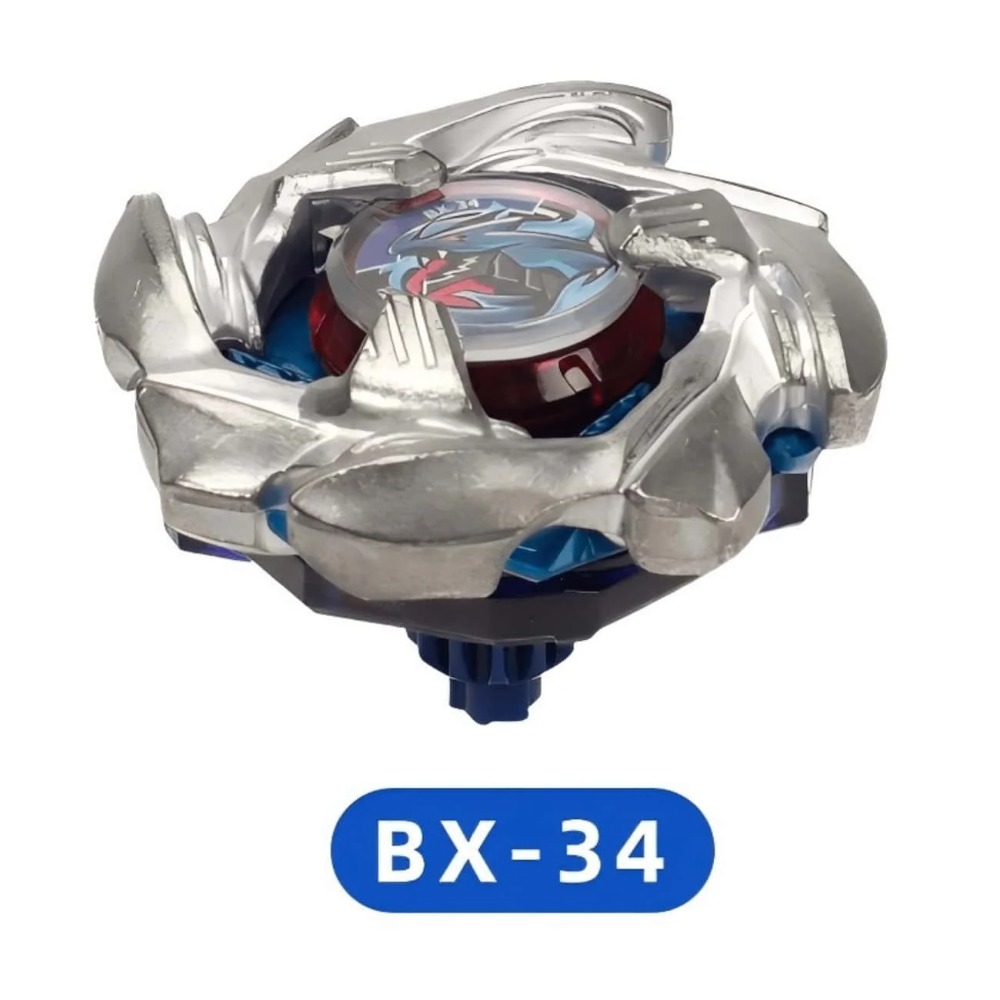 BX-34 Silver Blue Cobalt Drago - огляд і ціна Spin Top Gyro Toy