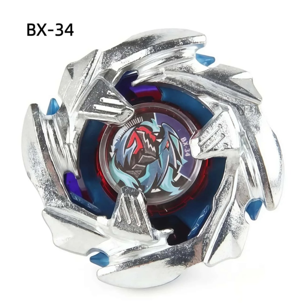 BX-34 Silver Blue Cobalt Drago - огляд і ціна Spin Top Gyro Toy