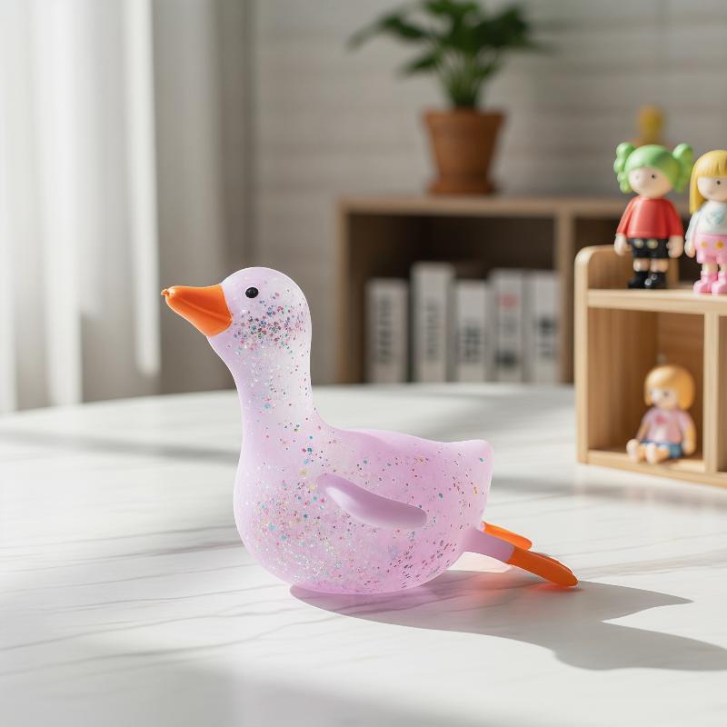 Squeezable Duck Stress Relieve - огляд і ціна Kids Toys Yellow