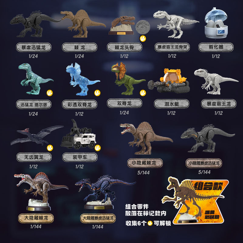 BLOKEES Jurassic World Jurassi - огляд і ціна Dinosaur Figurine Set