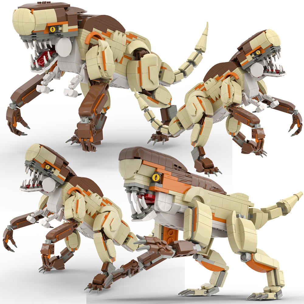 Giant Dinosaur Building Blocks - огляд і ціна Dinosaur Figurine Set