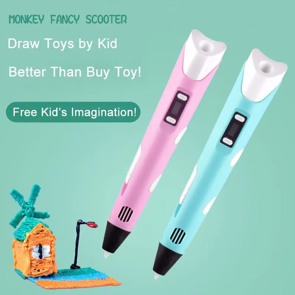 New 3D Printing Pen Children 3 - огляд і ціна Kids Toys Uk
