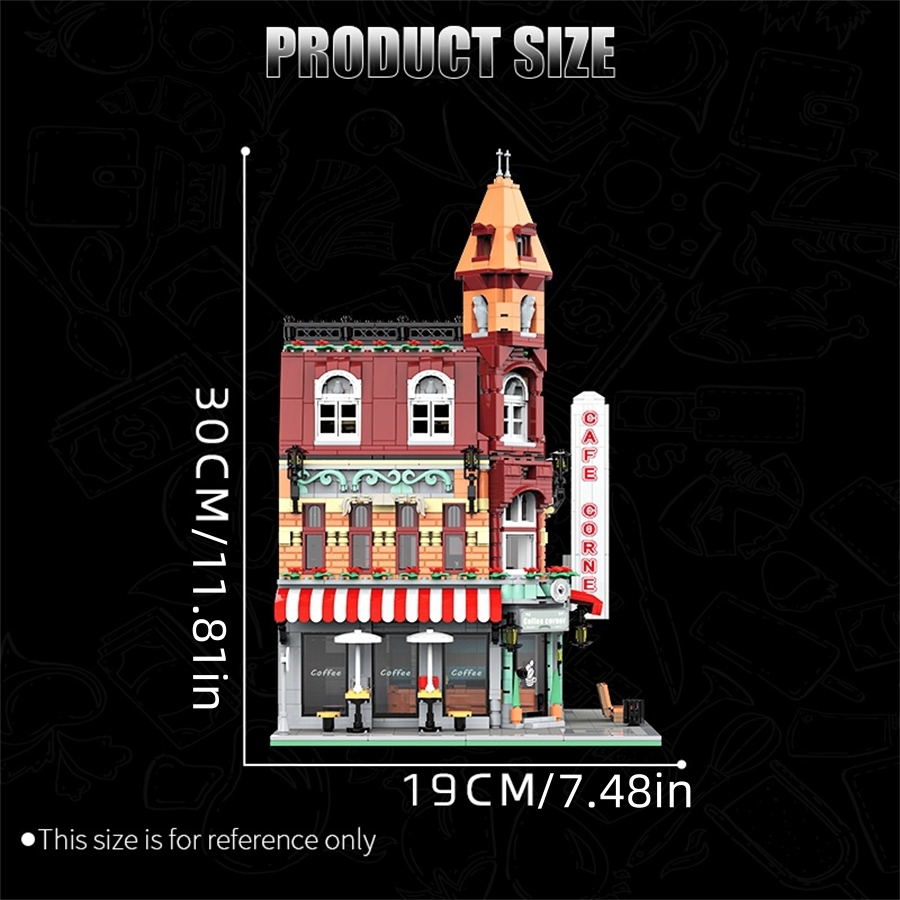 MINI Bricks European Market St - огляд і ціна Kids Toys Store