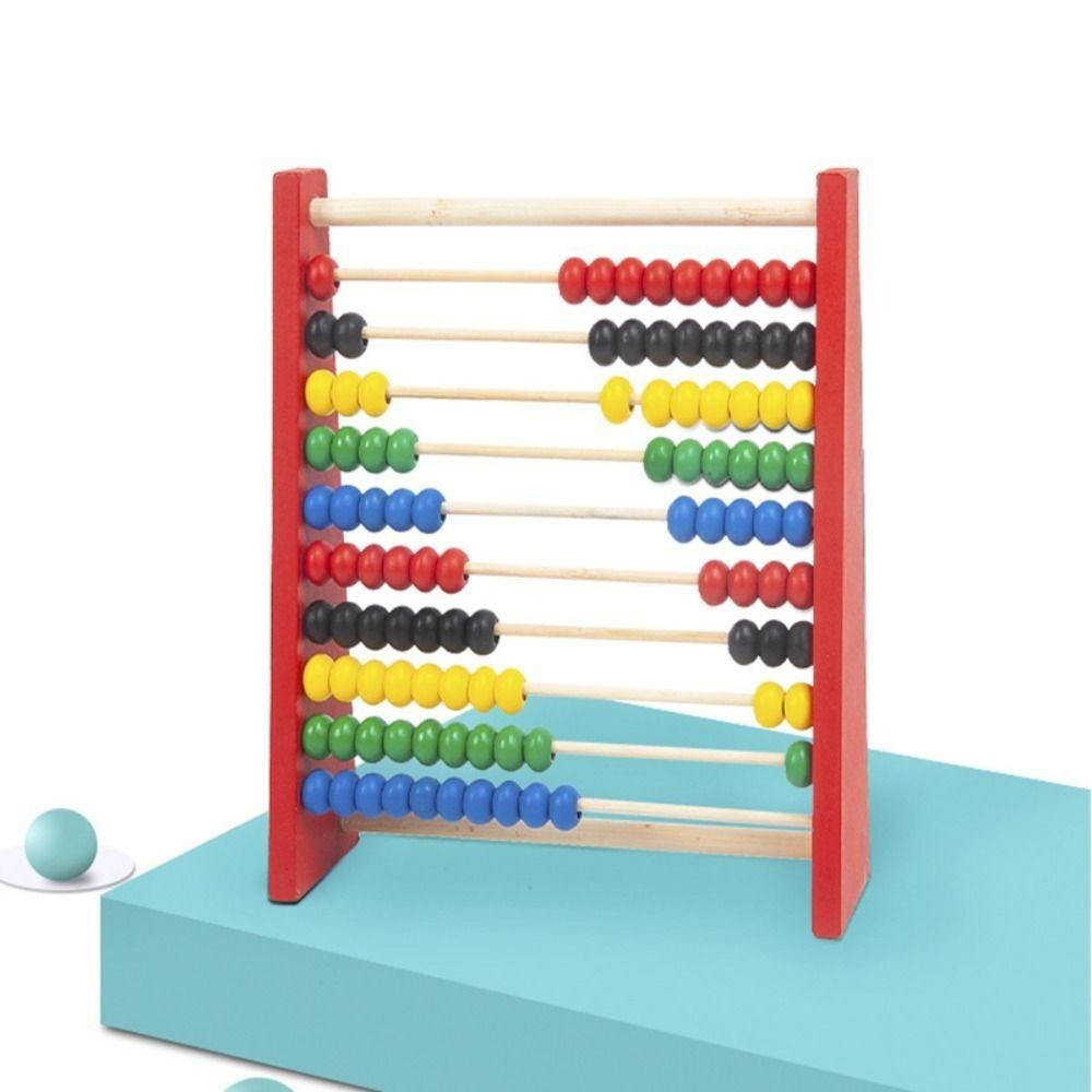 Durable Wooden Wooden Abacus E - огляд і ціна Kids Toys Yellow