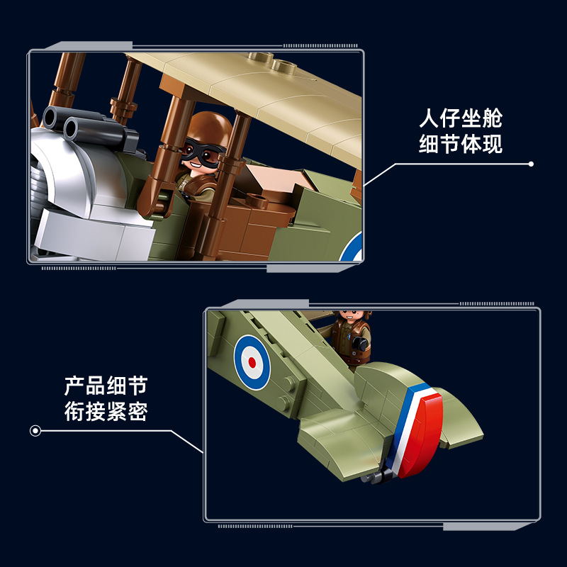 WW1 UK F. 1 Biplane Sopwith Ca - огляд і ціна Kids Toys Uk