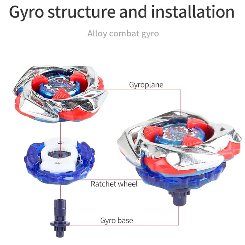 UX-11 Starter Impact Drake 9-6 - огляд і ціна Spin Top Gyro Toy