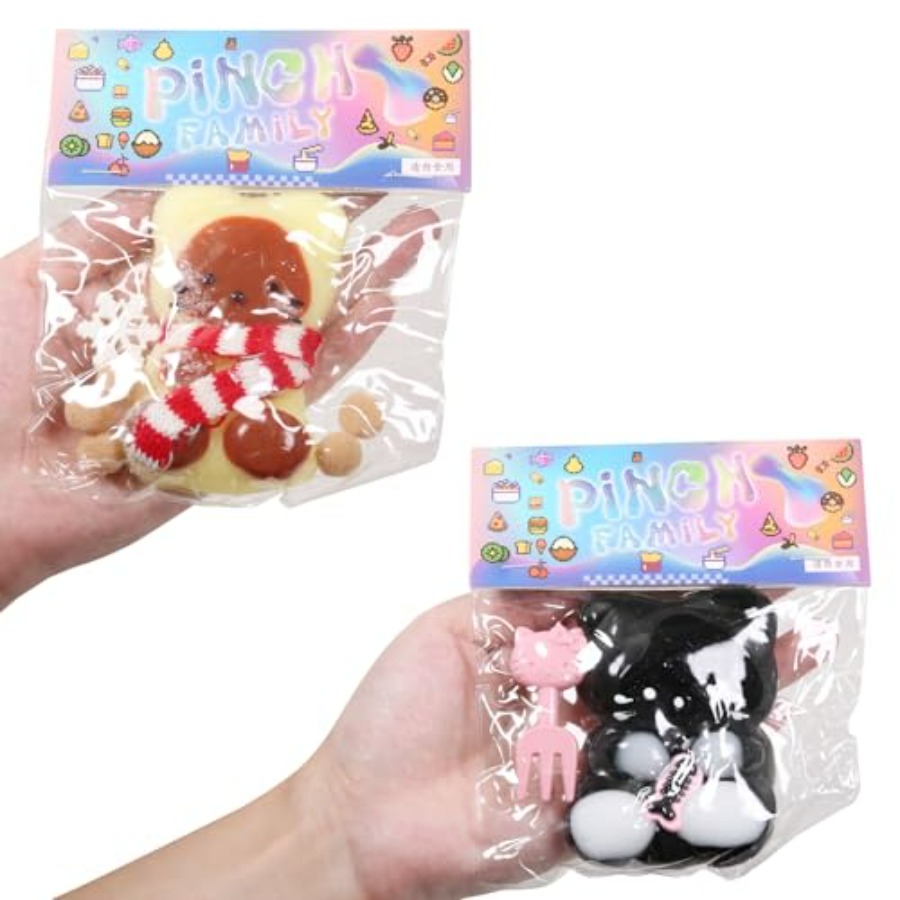 Squishy Cat Squeeze Toys for s - огляд і ціна Kids Toys Yellow