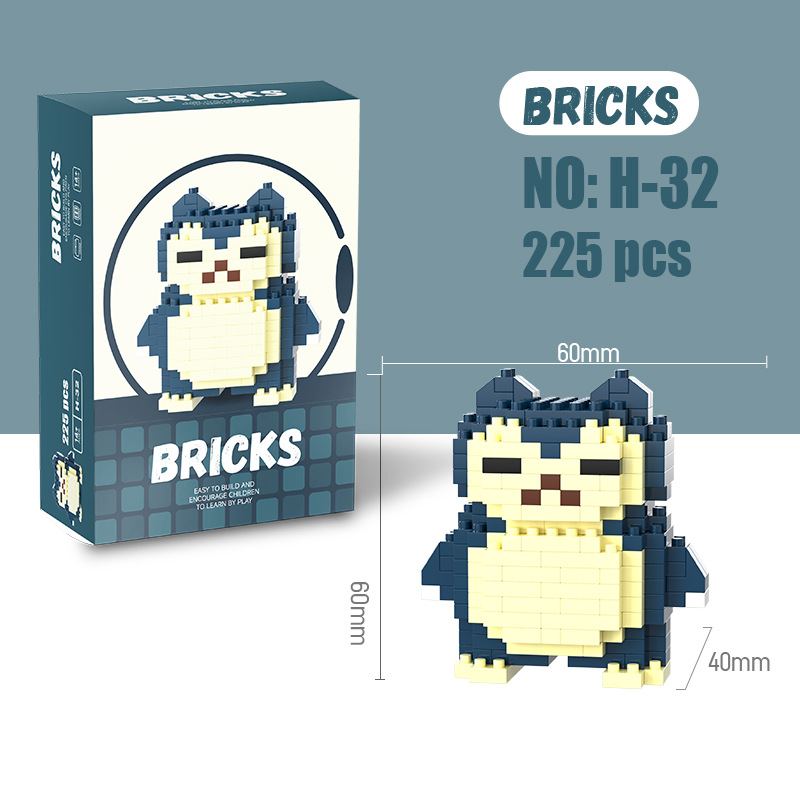 Pokemon Micro Building Blocks  - огляд і ціна Lego Set Technic