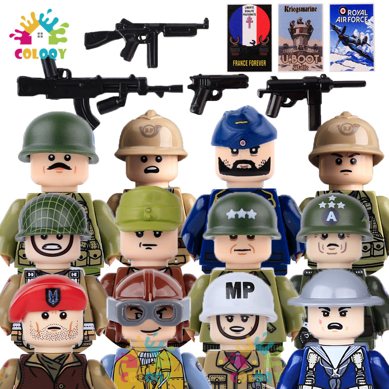 New Kids Toys WW2 Soldiers Bui - огляд і ціна Kids Toys Uk