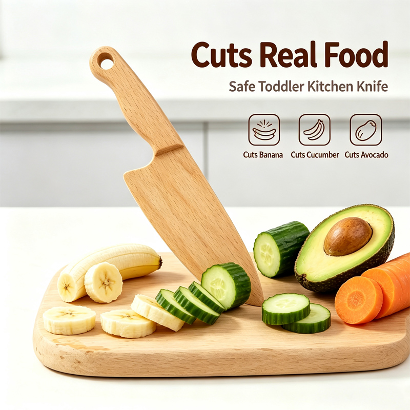 Wooden Kids Knife for Cooking  - огляд і ціна Dinosaur Figurine Set