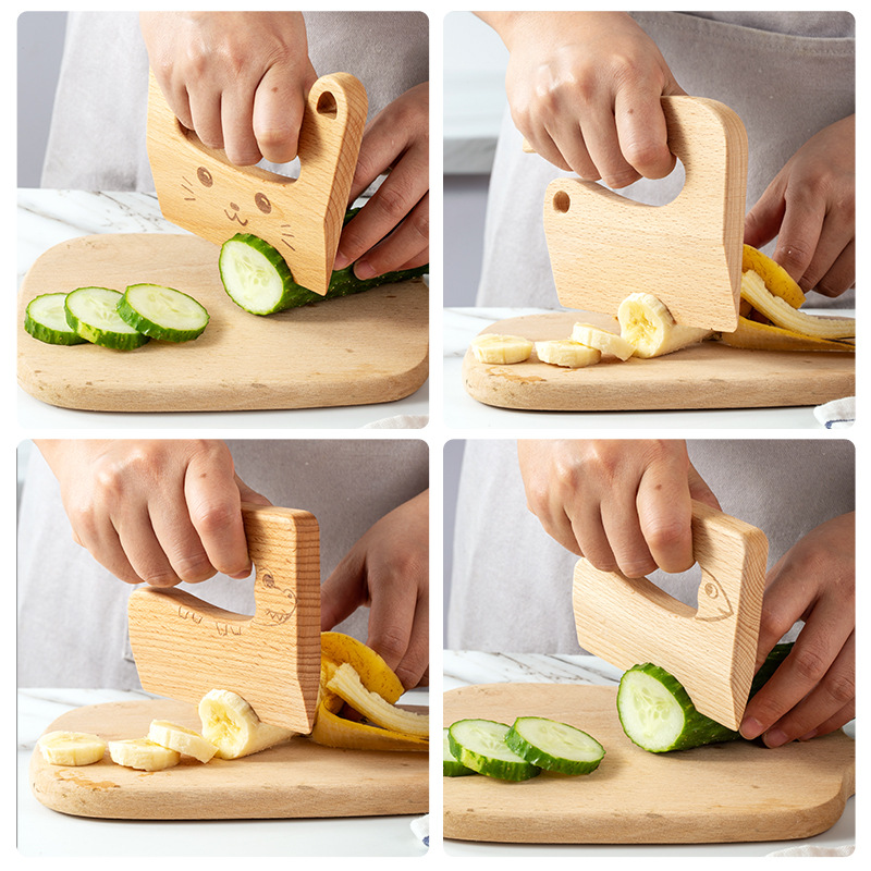 Wooden Kids Knife for Cooking  - огляд і ціна Dinosaur Figurine Set