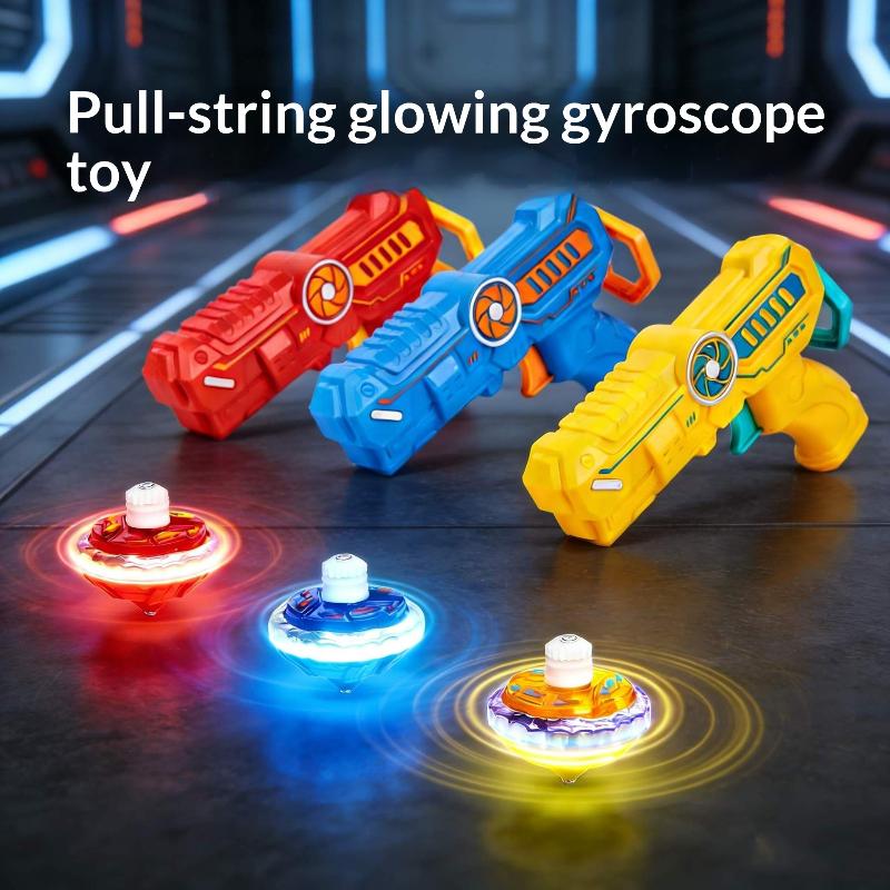 【BS】1 Set Alloy Lighting Gyro  - огляд і ціна Spin Top Gyro Toy