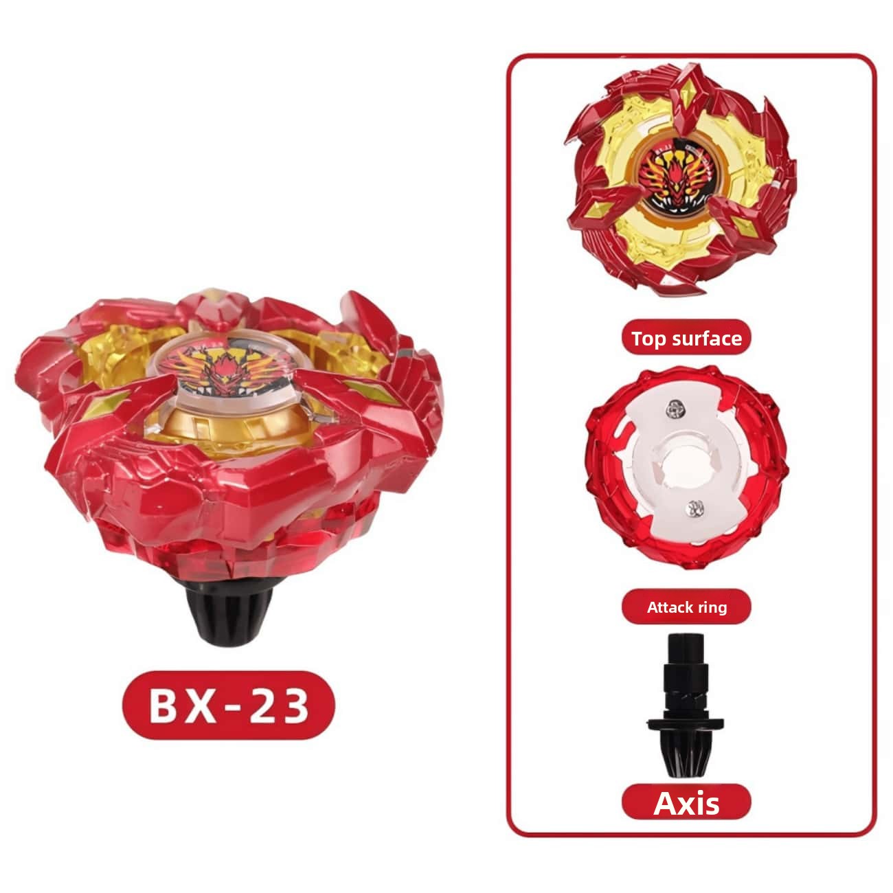 BX-23 Starter Phoenix Wing 9-6 - огляд і ціна Spin Top Gyro Toy