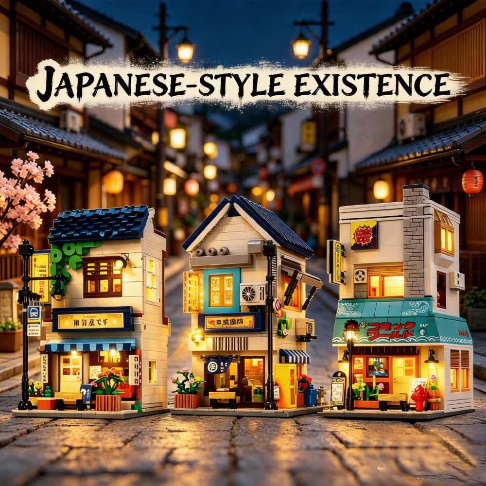 Bookstore Building Blocks Japa - огляд і ціна Kids Toys Store