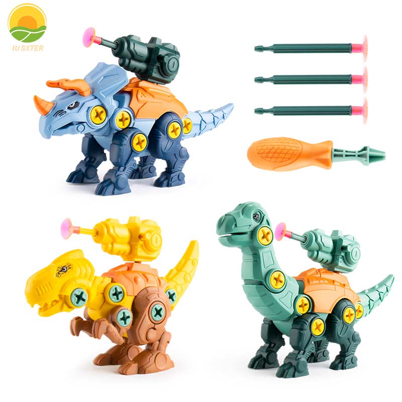 Children Dinosaurs Mount Const - огляд і ціна Dinosaur Figurine Set