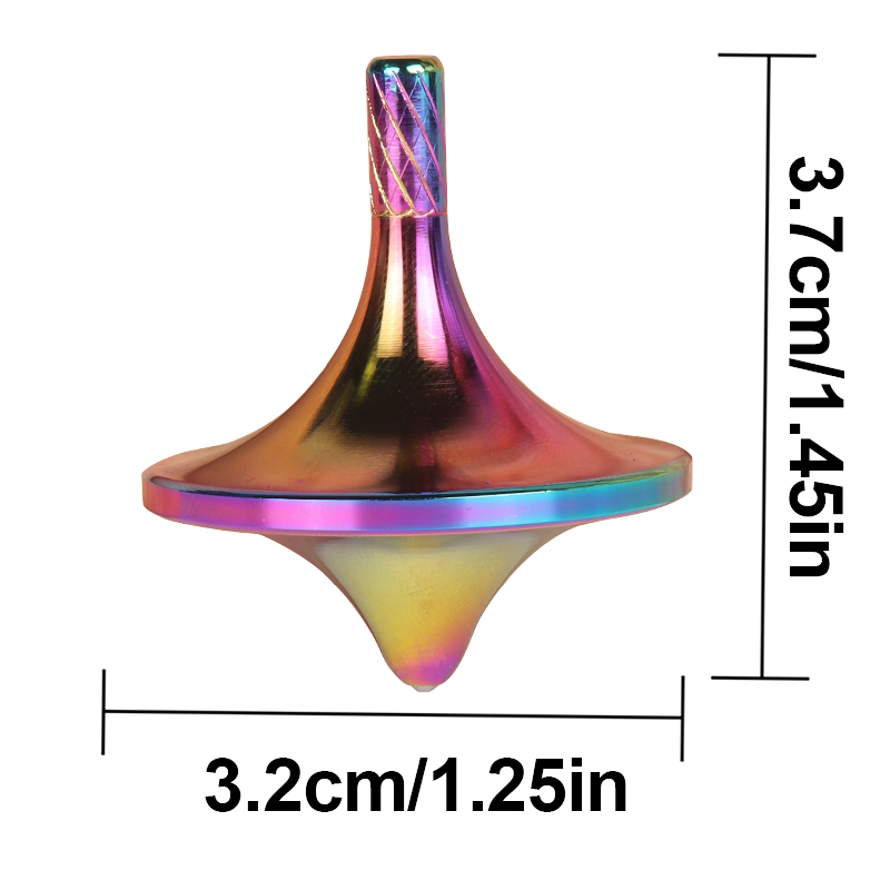 Novelty Spinning Tops Metal Al - огляд і ціна Spin Top Gyro Toy