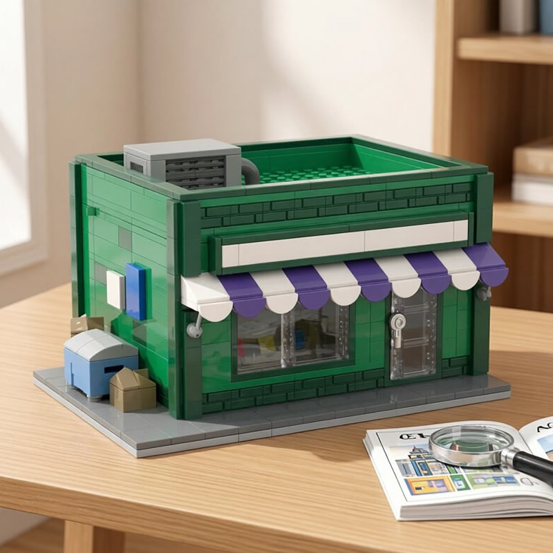 Building Blocks MOC Modular Mi - огляд і ціна Kids Toys Store
