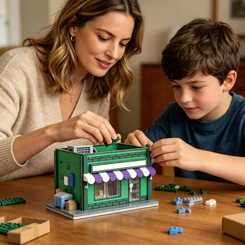 Building Blocks MOC Modular Mi - огляд і ціна Kids Toys Store