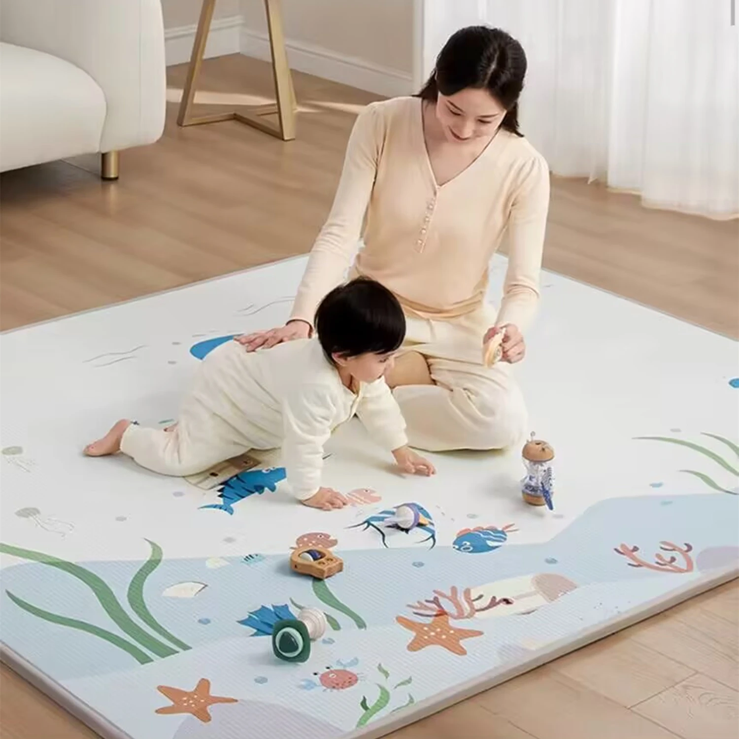 Waterproof Thick 1cm Baby Play - огляд і ціна Kids Toys Bd