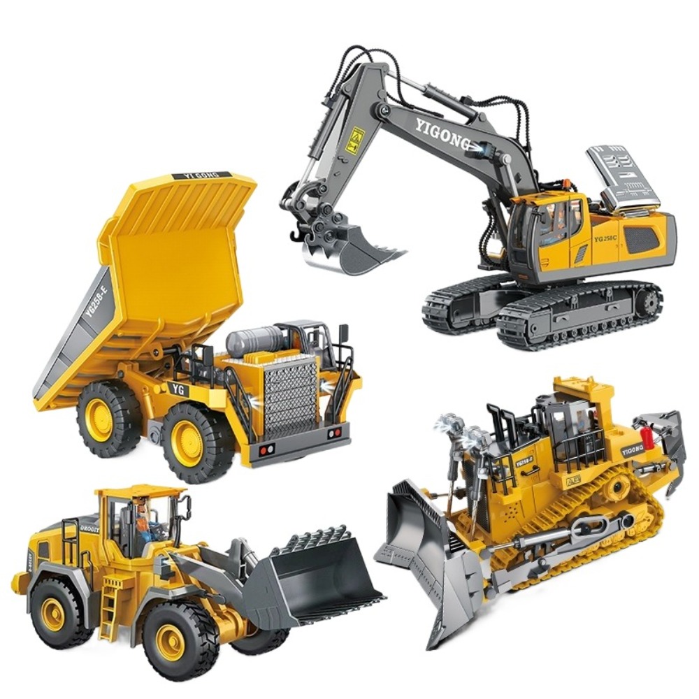 2.4G Remote Control Excavator  - огляд і ціна Kids Toys Channel