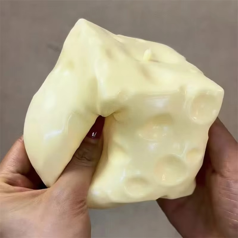 Milk Yellow Cheese Squishy Str - огляд і ціна Kids Toys Yellow