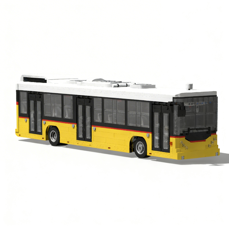 3086pcs MOC Postbus Hess BD N1 - огляд і ціна Kids Toys Bd