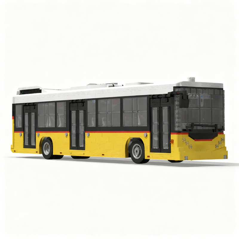 3086pcs MOC Postbus Hess BD N1 - огляд і ціна Kids Toys Bd